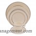 Shinepukur Ceramics USA, Inc. Wik 5 Piece Ivory China Place Setting, Service for 1 SHPK1134